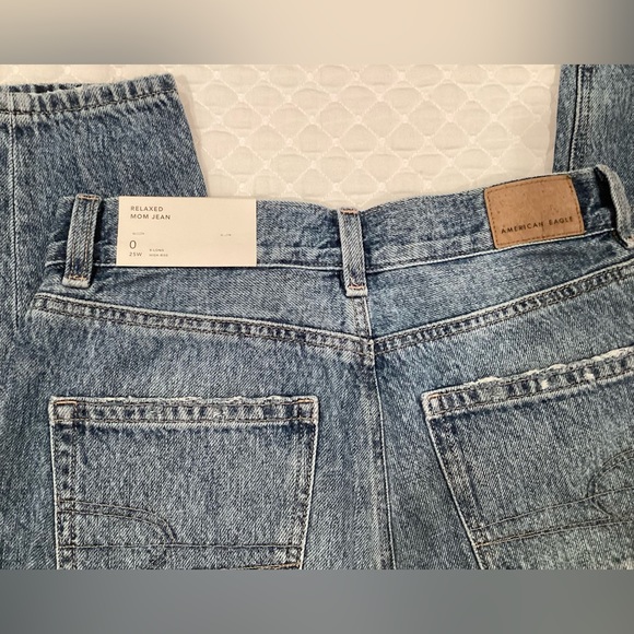 American Eagle Relaxed Mom Jeans 0 X-Long - Picture 5 of 11